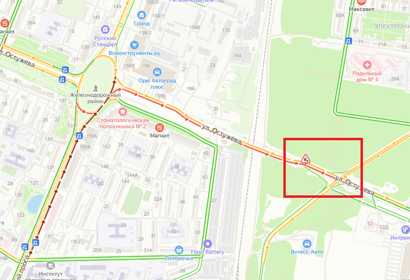 Остужевское кольцо воронеж схема проезда